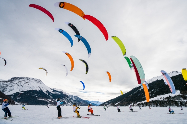 Silvaplana Is Getting Ready For The Grand Finale Of The Snowkite World Cup
