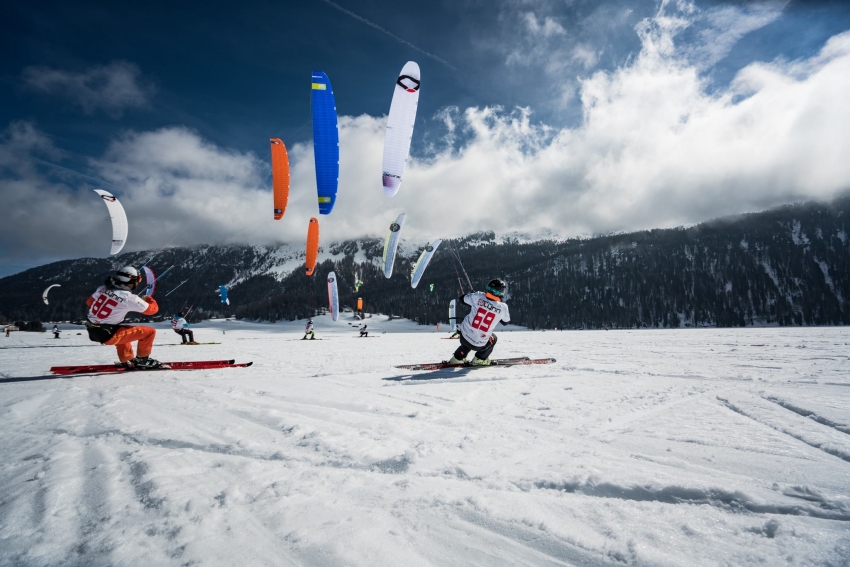 IKA SnowKite World Champions crowned at Lake Silvaplana